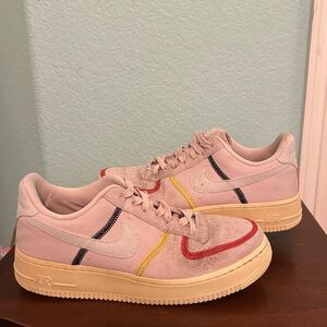 Nike pink sneakers